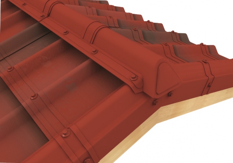 Новый элемент!!! Торцевой конек оригинал Onduvilla